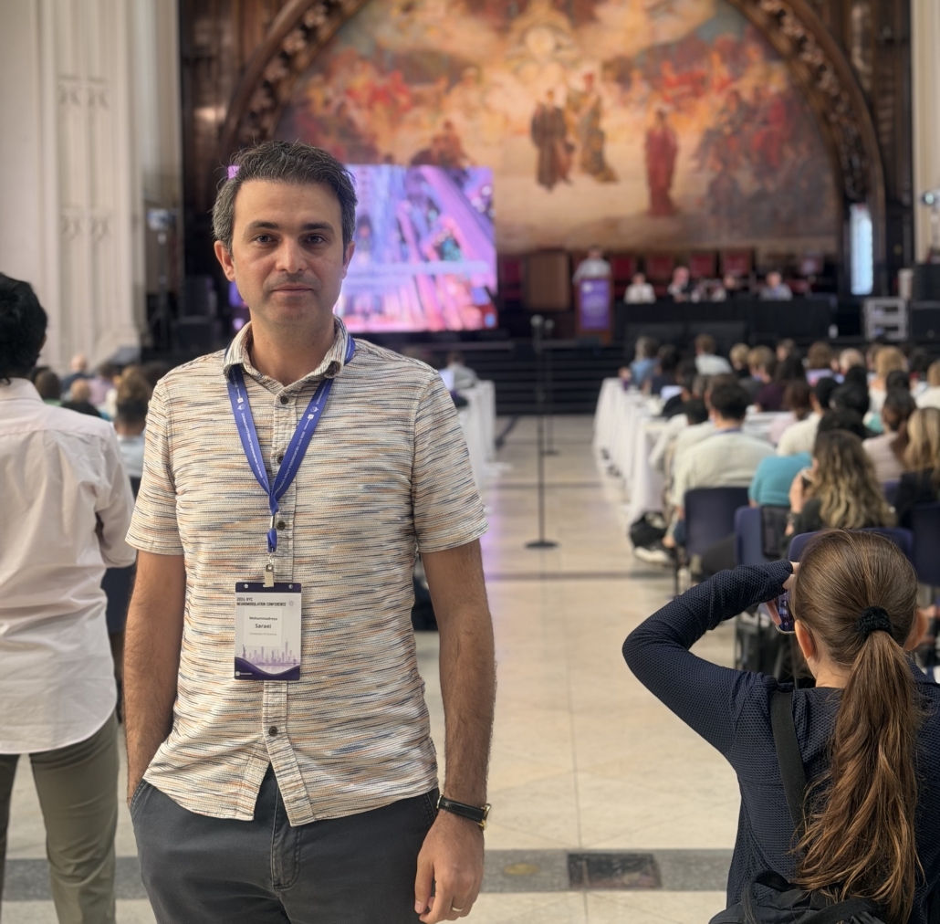 PhD Student Reza Presents Telkes Lab Research at the 2026 NYC Neuromodulation Conference